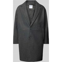 Only & Sons Oversized Mantel mit Reverskragen Modell 'WORF' in Dunkelgrau Melange, Größe XXL von Only & Sons