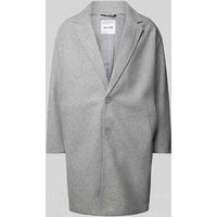 Only & Sons Oversized Mantel mit Reverskragen Modell 'WORF' in Hellgrau Melange, Größe XXL von Only & Sons