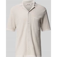 Only & Sons Regular Fit Freizeithemd mit Reverskragen Modell 'TONY' in Hellgrau, Größe XXL von Only & Sons