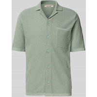 Only & Sons Regular Fit Freizeithemd mit Reverskragen Modell 'TONY' in Oliv, Größe XL von Only & Sons