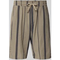 Only & Sons Relaxed Fit Bermudas aus Viskose-Baumwoll-Mix Modell 'TINUS' in Beige, Größe S Only & Sons Relaxed Fit Bermudas aus Viskose-Baumwoll-Mix Modell 'TINUS' in Beige, Größe S von Only & Sons