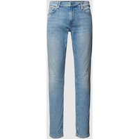 Only & Sons Slim Fit Jeans mit Eingrifftaschen Modell 'LOOM' in Jeansblau, Größe 36/32 von Only & Sons