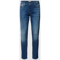 Only & Sons Slim Fit Jeans mit Label-Patch Modell 'SLOOM' in Dunkelblau, Größe 29/34 von Only & Sons