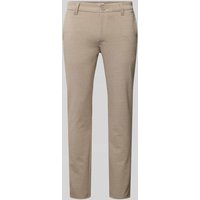 Only & Sons Slim Fit Stoffhose in Melange-Optik Modell 'MARK' in Beige, Größe 34/34 von Only & Sons