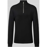 Only & Sons Strickpullover aus Viskose-Mix mit Stehkragen in Black, Größe XL Only & Sons Strickpullover aus Viskose-Mix mit Stehkragen in Black, Größe XL von Only & Sons