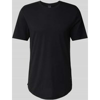 Only & Sons T-Shirt in unifarbenem Design mit Rundhalsausschnitt in Black, Größe S von Only & Sons