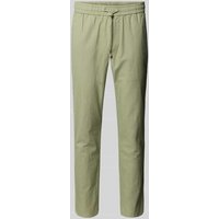 Only & Sons Cropped Stoffhose aus Leinen-Mix Modell 'LINUS' in Hellgruen, Größe M von Only & Sons