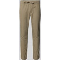 Only & Sons Cropped Stoffhose aus Leinen-Mix Modell 'LINUS' in Taupe, Größe XXL von Only & Sons