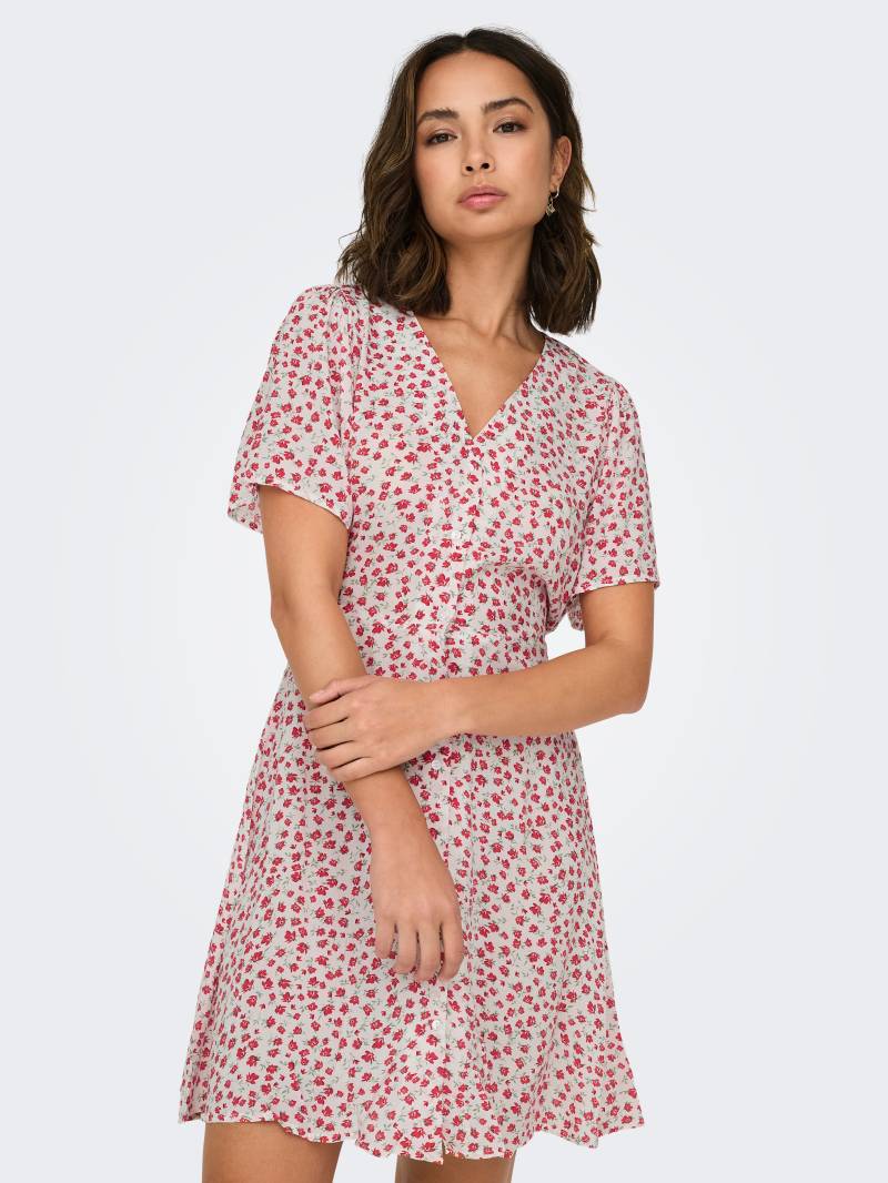 ONLY Minikleid "ONLEVIDA S/S SHORT DRESS WVN NOOS" Sommerkleid von Only