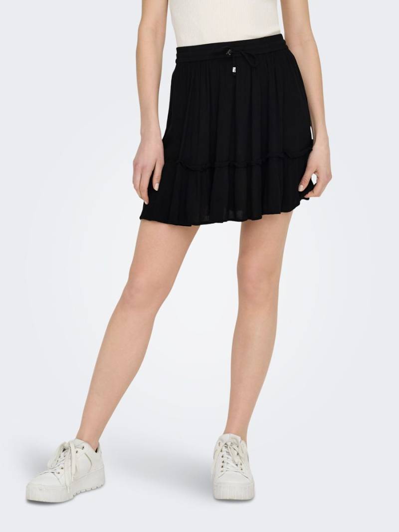 ONLY Minirock "ONLIBIZA LIFE SHORT SKIRT WVN NOOS", mit Volant von Only