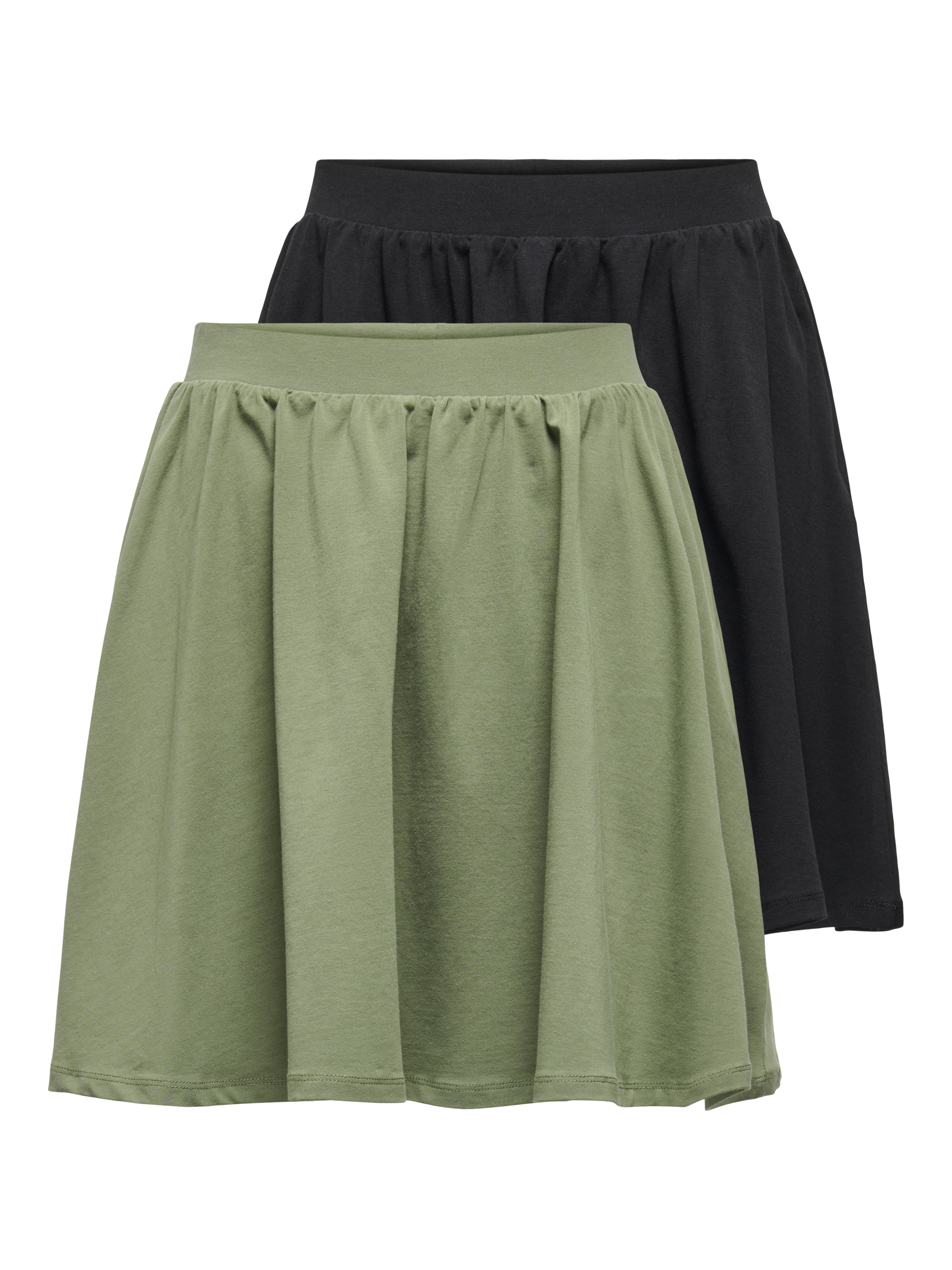 ONLY Minirock "ONLLIVE LOVE SKATER SKIRT 2 PACK CS JRS", 2 Stk. von Only