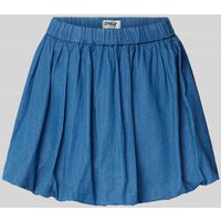 Only Ausgestellter Ballonrock aus Baumwoll-Mix Modell 'BEA' in Jeansblau, Größe XS von Only