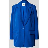 Only Blazer mit Brustleistentasche Modell 'LANA-BERRY' in Royal, Größe 34 von Only