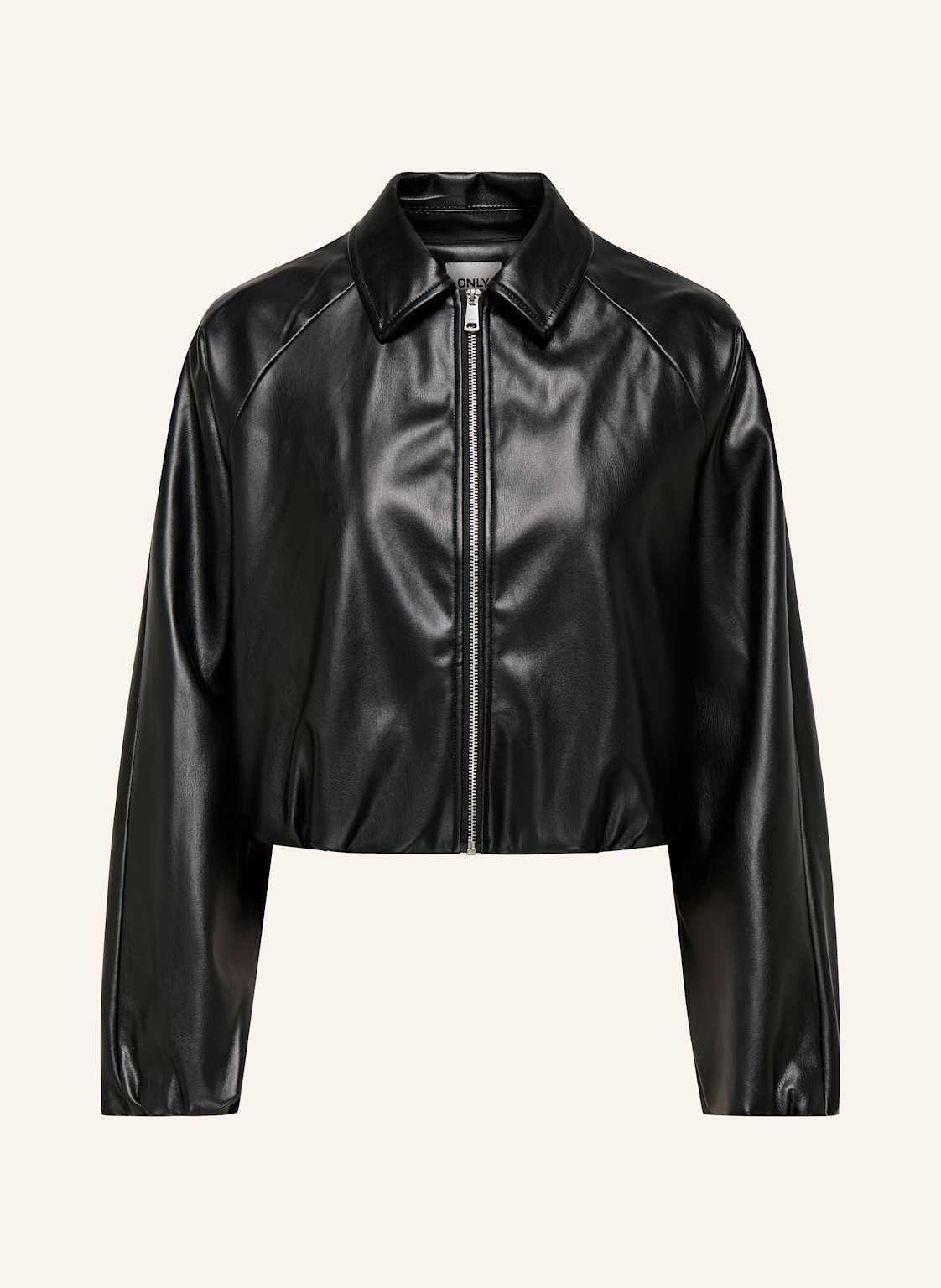 Only Blouson In Lederoptik schwarz von Only