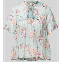 Only Bluse mit floralem Muster Modell 'AIDA ELISA' in Mint, Größe M von Only