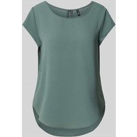 Only Blusenshirt in unifarbenem Design in Mint, Größe 36 von Only