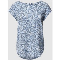 Only Blusenshirt mit floralem Muster Modell 'VIC' in Jeansblau, Größe 36 von Only