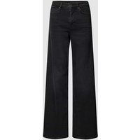 Only Bootcut Jeans im 5-Pocket-Design Modell 'MADISON BLUSH' in Black, Größe L/30 von Only