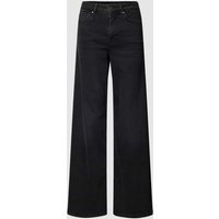 Only Bootcut Jeans im 5-Pocket-Design Modell 'MADISON BLUSH' in Black, Größe L/32 von Only