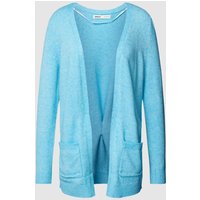 Only Cardigan mit aufgesetzten Taschen Modell 'LESLY' in Aqua Melange, Größe S von Only