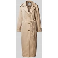 Only Comfort Fit Trenchcoat mit Reverskragen Modell 'LINE' in Sand, Größe M Only Comfort Fit Trenchcoat mit Reverskragen Modell 'LINE' in Sand, Größe M von Only