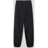 Only Cargohose mit elastischem Bund in Black, Größe 146 von Only