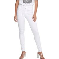 Only Damen Jeans onlBLUSH MID SK ANK RAW REA0730 - Skinny Fit - Weiß - White von Only