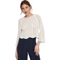 Only Damen Pullover ONLNOLA LIFE 3/4 - Regular Fit von Only