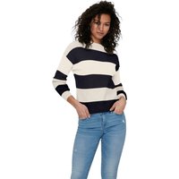 Only Damen Rundhals Strickpullover ONLATIA von Only