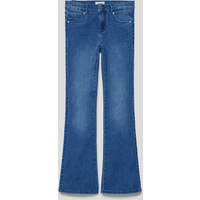 Only Flared Cut Jeans mit 5-Pocket-Design Modell 'KONROYAL' in Jeansblau, Größe 140 von Only
