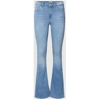 Only Flared Cut Jeans mit Label-Patch Modell 'BLUSH' in Jeansblau, Größe XL/32 von Only