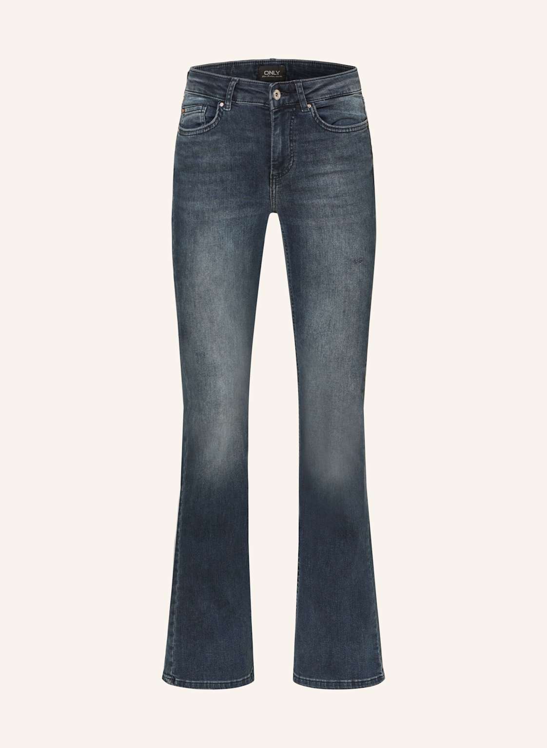 Only Flared Jeans blau von Only
