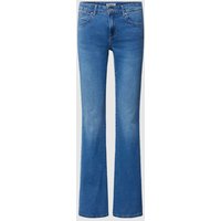 Only Flared Jeans mit Label-Patch Modell 'REESE' in Jeansblau, Größe 27/32 von Only