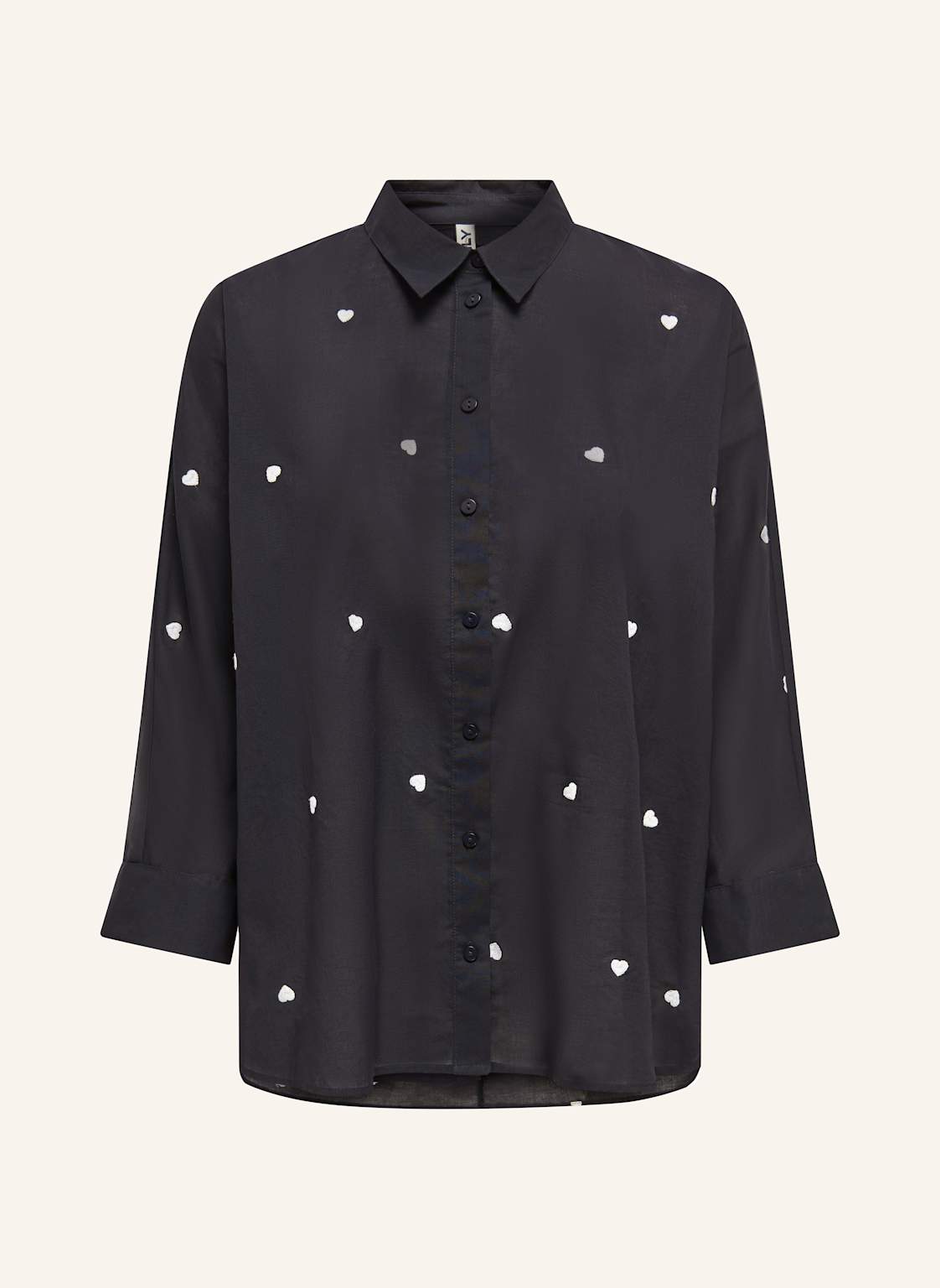 Only Hemdbluse blau von Only