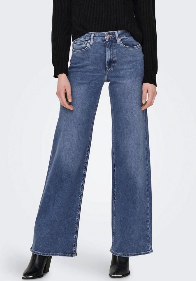 ONLY High-waist-Jeans ONLMADISON BLUSH HW WIDE DNM CRO372 NOOS von ONLY