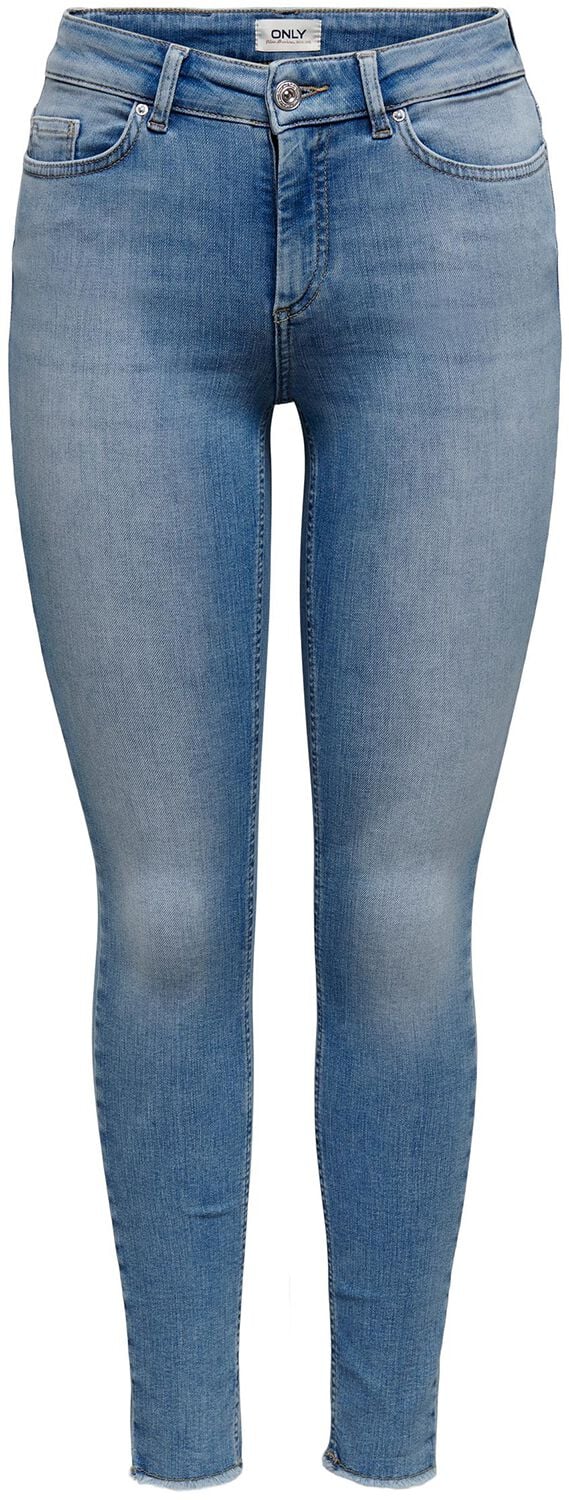 Only Jeans - ONLBlush Life Mid - W26L30old bis W34L30 - für Damen - Größe W26L30old - blau von Only