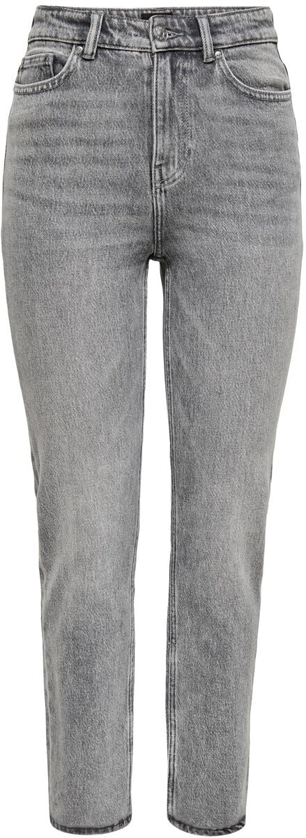 Only Jeans - Onlemily HW STR ANK DENM NAS027 - W27L30 - für Damen - Größe W27L30 - grau Only Jeans - Onlemily HW STR ANK DENM NAS027 - W27L30 - für Damen - Größe W27L30 - grau von Only