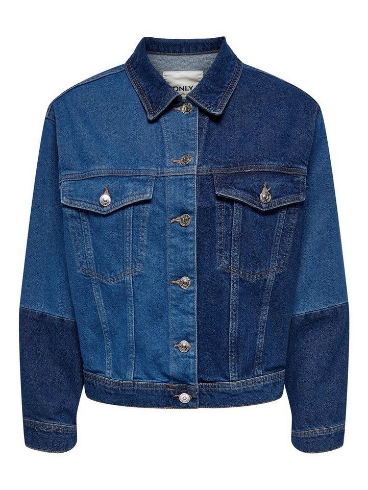 ONLY Jeansjacke ONLKIM COLOUR BLOCK JACKET DNM ONLY Jeansjacke ONLKIM COLOUR BLOCK JACKET DNM von ONLY