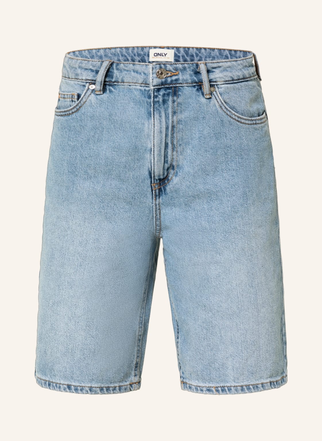 Only Jeansshorts blau von Only