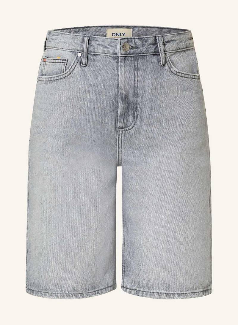 Only Jeansshorts grau von Only