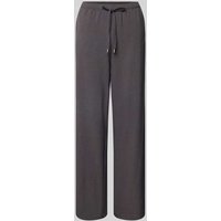 Only Baggy Fit Stoffhose mit elastischem Bund Modell 'ISADORA' in Anthrazit Melange, Größe M von Only