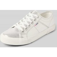 Only Low Top Sneaker aus reiner Baumwolle Modell 'NICOLA' in Silber, Größe 40 von Only