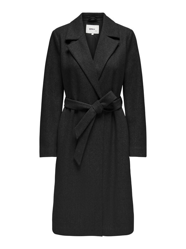 Only ONLALVILDA LIFE WRAP COAT OTW NOOS Mantel schwarz in XS von Only