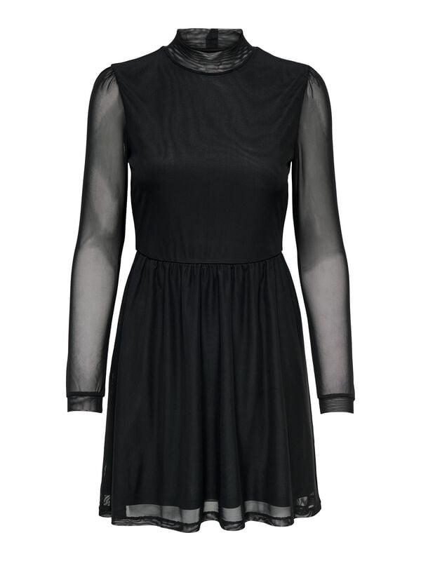 Only ONLERICA LIFE L/S HIGH NECK DRESS JRS Mittellanges Kleid schwarz in XS Only ONLERICA LIFE L/S HIGH NECK DRESS JRS Mittellanges Kleid schwarz in XS von Only