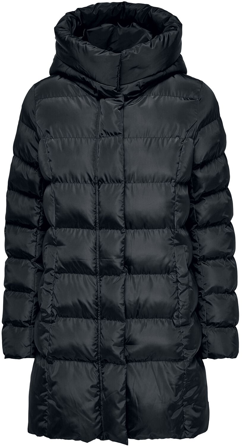 Only ONLLina Puffer Coat Mantel schwarz in XS von Only