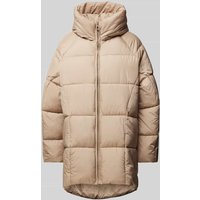 Only Oversized Fit Steppmantel mit Stehkragen Modell 'ASTA' in Beige, Größe S von Only