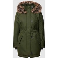 Only Parka mit Kunstfell Modell 'IRIS' in Oliv, Größe XS von Only