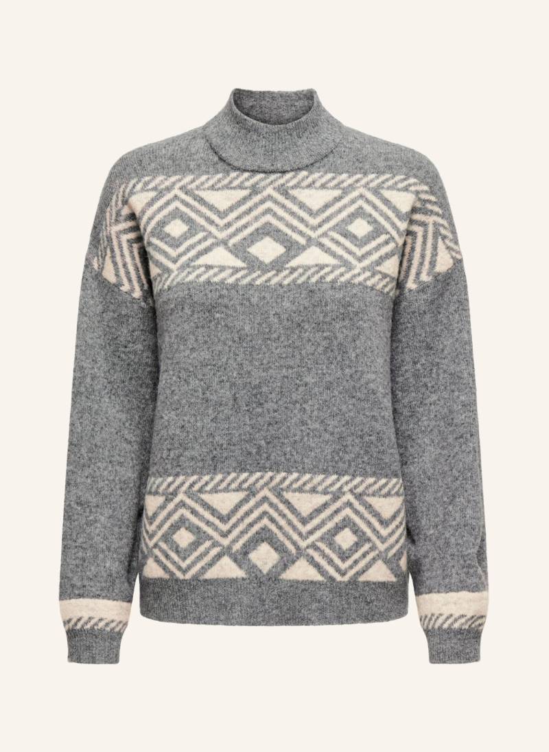 Only Pullover grau von Only