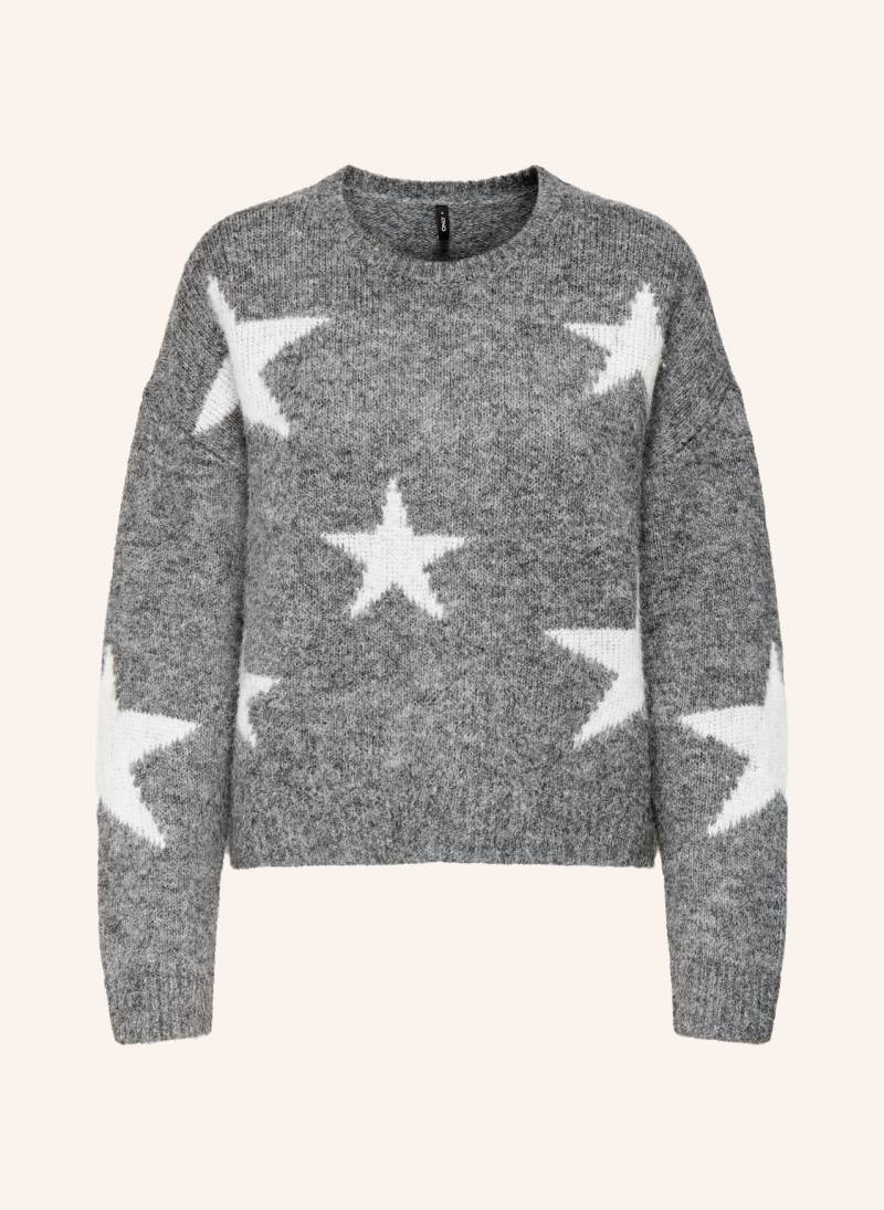 Only Pullover grau von Only