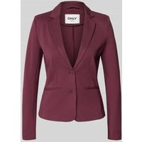 Only Regular Fit Blazer aus Viskose-Mix Modell 'POPTRASH LIFE' in Bordeaux, Größe M Only Regular Fit Blazer aus Viskose-Mix Modell 'POPTRASH LIFE' in Bordeaux, Größe M von Only